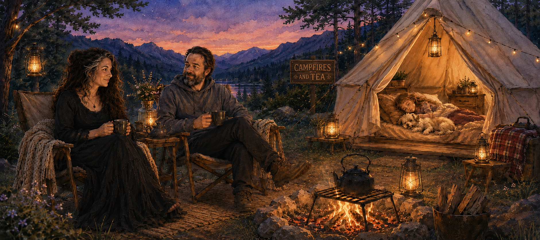 Campfires and Tea